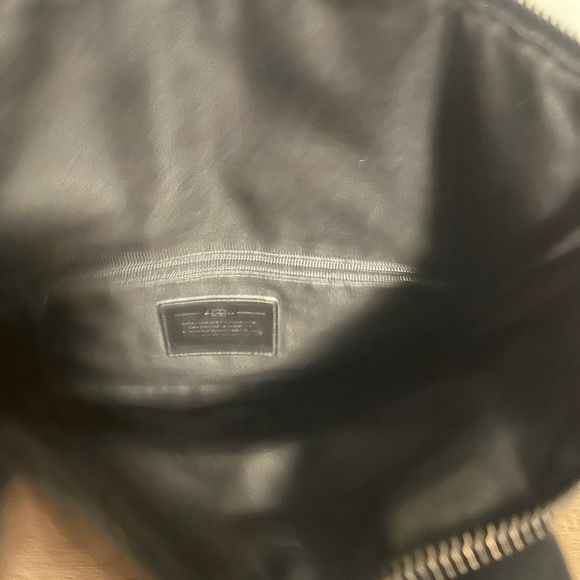 Coach Stylish Black and Gray Men's Tote Bag - Picture 5 of 6